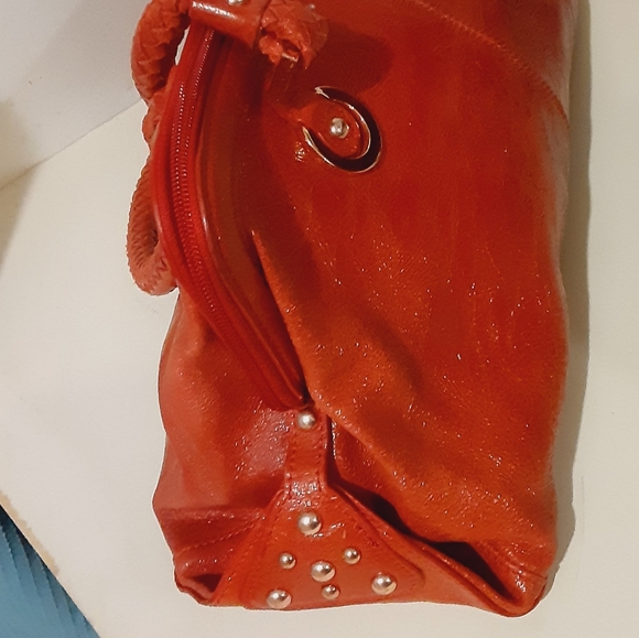 THE ITALIAN COLLECTION LA GIOE DI TOSCANA BY SHARON GIOE LEATHER HANDBAG - Picture 15 of 16